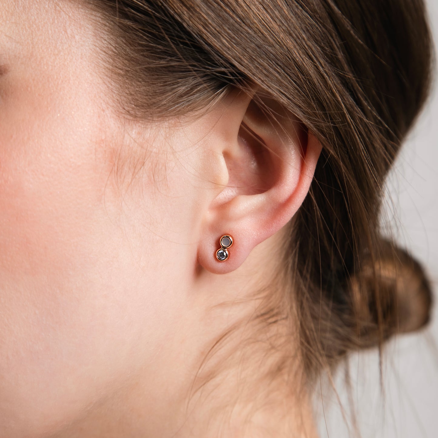 Ti Sento Pearl Drop Earrings- 18K Rose Gold Plated