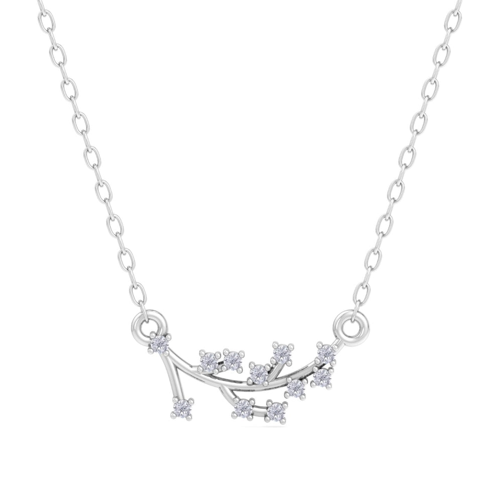 Classic Olive Leaf Branch Pendant In Silver - 925 Sterling Silver. The Olive Leaf Branch Pendant is a testament to the timele...