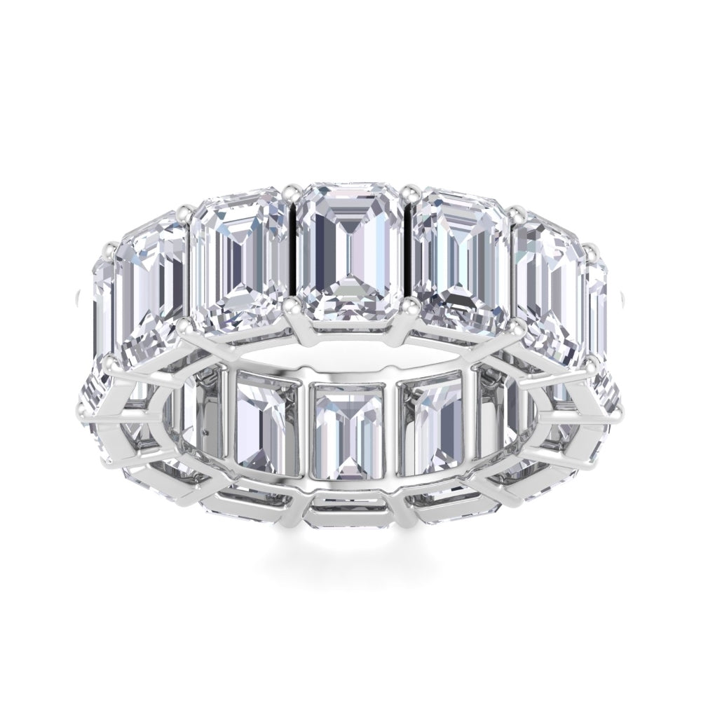 Victoria Eternity Band Ring - 925 Sterling Silver. Design Inspiration: Drawing from the rich heritage of Victorian jewellery,...