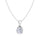 Signature Solitaire Pendant In Silver - 925 Sterling Silver