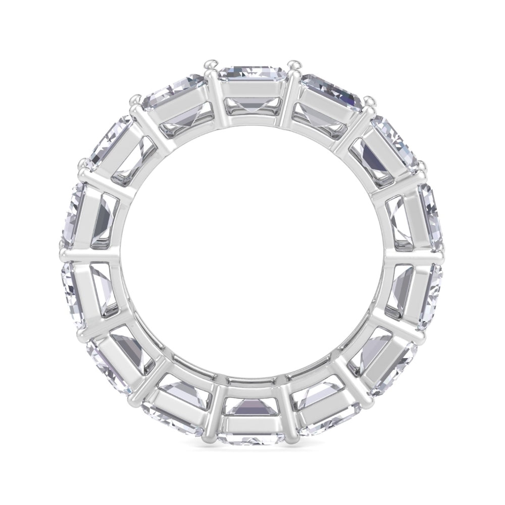 Victoria Eternity Band Ring - 925 Sterling Silver