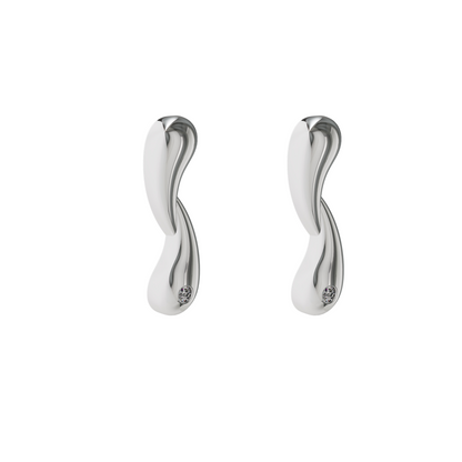 Twisted Knot Stud Earrings - 925 Sterling Silver | A Symbol of Unity and Harmony