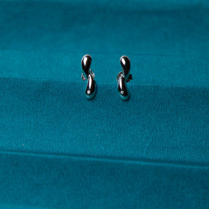 Twisted Knot Stud Earrings - 925 Sterling Silver | A Symbol of Unity and Harmony