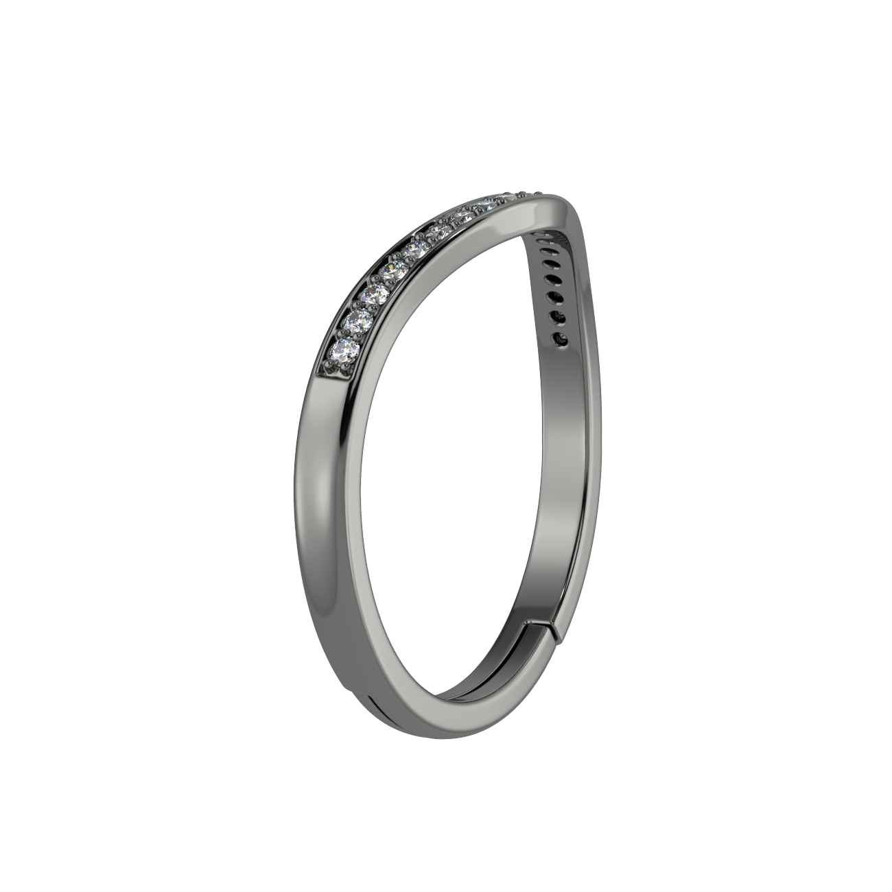 Imperial Half Eternity Ring