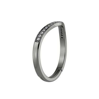 Imperial Half Eternity Ring