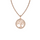 Rose Gold Tree Of Life Swiss Zirconia Pendant - 18K Rose Gold Plated